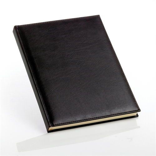 Yourbook A5 Classic model i brun kunstlæder